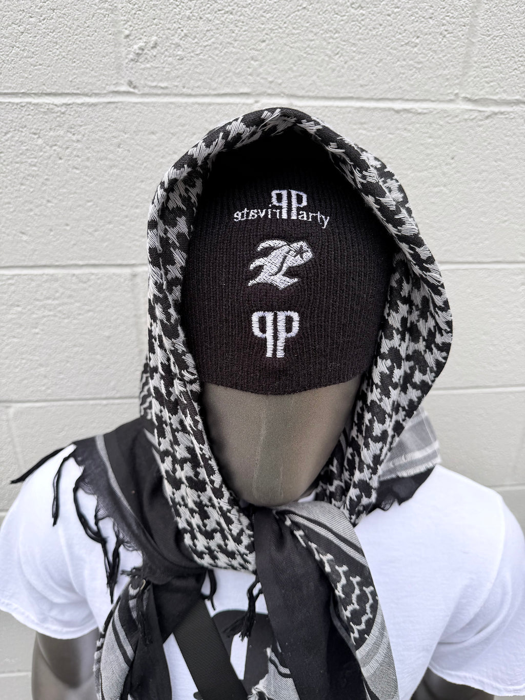 “Chill p” skull cap
