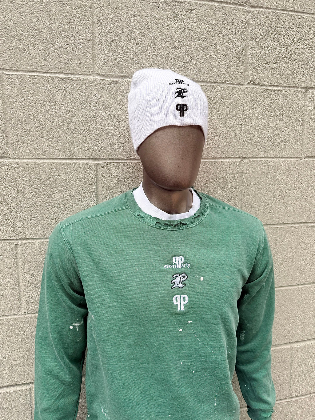 “Chill p” skull cap